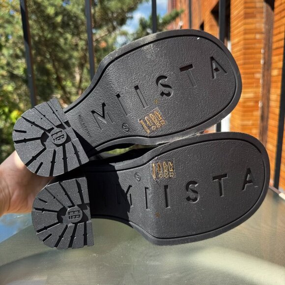 New Miista E8 Sibylle Boots Black Leather Platform US 6.5 // EUR 37 - Picture 6 of 11